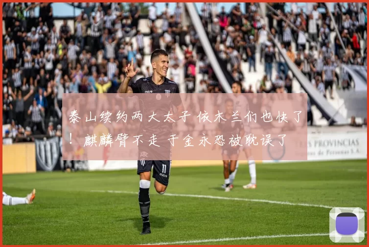 泰山续约两大太子 依木兰们也快了！麒麟臂不走 于金永恐被耽误了